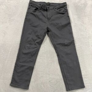 Banana Republic Chino Pants 38x30 Gray‎ Stretch Men